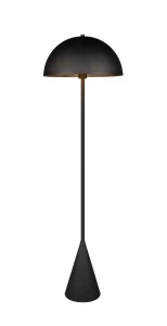 ALFIE - Lampa podłogowa 1xE27 - kolor czarny