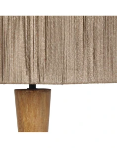 TOBA - Lampa podłogowa 1xE27 - kolor naturalny