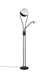 CHRIS - Lampa podłogowa 1xLED zintegrowany 3000K - kolor czarny