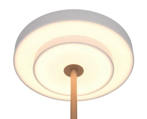 KEATON - Lampa stołowa 1xLED zintegrowany 2300-4000K - kolor szary i odcienie szarości