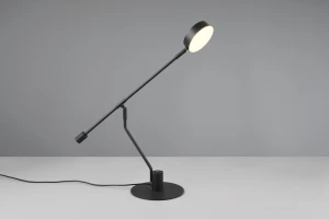 MANDURO - Lampa stołowa 1xLED zintegrowany 2700-4000-6500K - kolor czarny