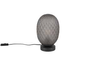 FACETTE - Lampa stołowa 1xE27 - kolor czarny