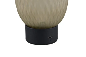 FACETTE - Lampa stołowa 1xLED zintegrowany 3000K - kolor zielony