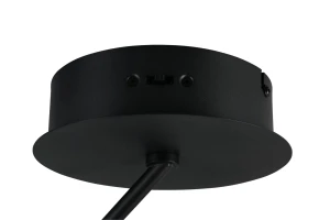 DIOS - Nowoczesna lampa sufitowa 1xLED zintegrowany 2300+3000+4000K - kolor czarny