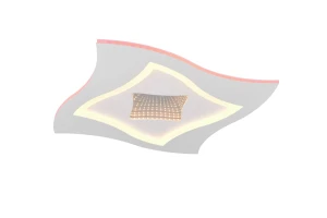 KLINT - Nowoczesna lampa sufitowa 1xLED zintegrowany 2700-6500K - kolor biały