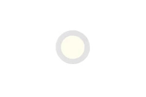 KIBO - Sufitowe oczko podtynkowe 1xLED zintegrowany 3000+4000+6000K - kolor biały