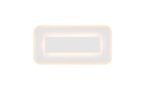 RIVA - Nowoczesna lampa sufitowa 1xLED zintegrowany 2700-6500K - kolor biały