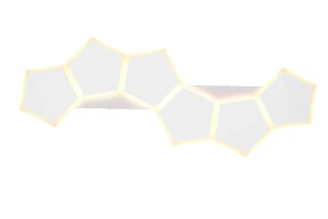 ZAYA - Nowoczesna lampa sufitowa 1xLED zintegrowany 2700-6500K - kolor biały