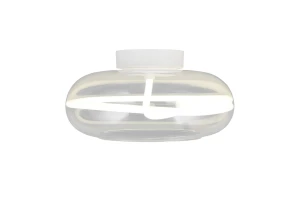 TARSIA - Nowoczesna lampa sufitowa 1xLED zintegrowany 4000K - kolor biały