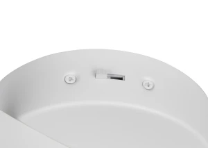 NAPOLI - Nowoczesna lampa sufitowa 1xLED zintegrowany 2300+3000+4000K - kolor biały