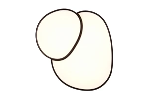 RISE - Nowoczesna lampa sufitowa 1xLED zintegrowany 2700-6500K - kolor czarny