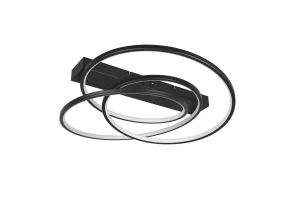 DARVIN - Nowoczesna lampa sufitowa 1xLED zintegrowany 2300-3000-4000K - kolor czarny