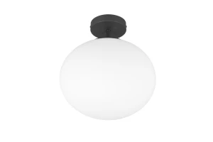 FOMENTO - Nowoczesna lampa sufitowa 1xE27 - kolor czarny