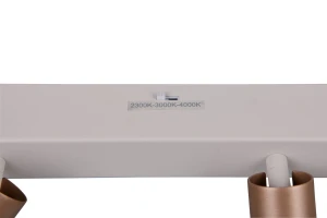 AMBALA - Lampa sufitowa - reflektorki 2xLED zintegrowany 2300-3000-4000K - kolor brązowy i odcienie brązu