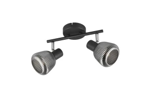 TARIFA - Lampa sufitowa - reflektorki 2xE14 - kolor czarny