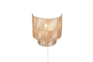 SATNA - Nowoczesna lampa ścienna 1xE27 - kolor biały