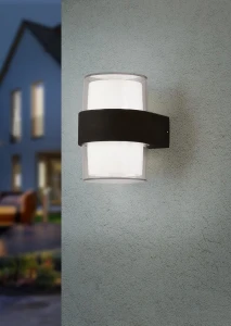 MOLINA IP54 - Zewnętrzna lampa ścienna 2xLED zintegrowany 3000K - kolor antracyt