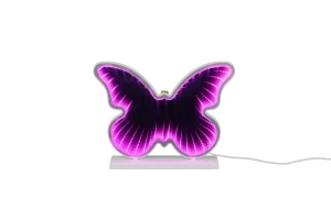 PAPILLON - Nowoczesna lampa ścienna 1xLED zintegrowany - kolor biały