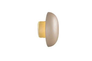 DAVEY - Nowoczesna lampa ścienna 1xLED zintegrowany 3000K - kolor beżowy