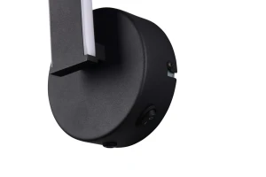 GINKO - Nowoczesna lampa ścienna 1xLED zintegrowany 3000K - kolor czarny