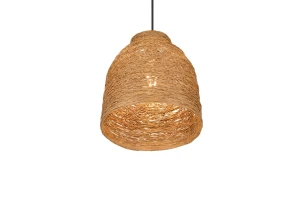 JOELINE - Wisząca lampa nowoczesna 1xE27 - kolor czarny