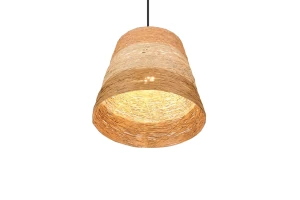JOELINE - Wisząca lampa nowoczesna 1xE27 - kolor czarny
