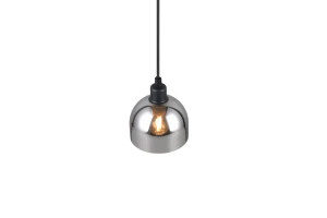 MOLLY - Wisząca lampa nowoczesna 1xE14 - kolor czarny