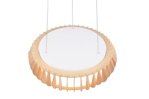 MONTE - Nowoczesna lampa wisząca 1xLED zintegrowany 3000-6500K - kolor biały