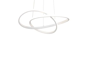 MANSA - Wisząca lampa nowoczesna 1xLED zintegrowany 4000K - kolor biały