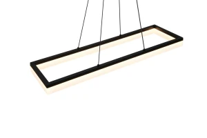 CAMINO - Nowoczesna lampa wisząca 1xLED zintegrowany 3000K - kolor czarny