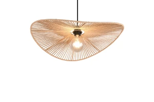 LAURINE - Wisząca lampa nowoczesna 1xE27 - kolor czarny