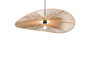 LAURINE - Wisząca lampa nowoczesna 1xE27 - kolor czarny