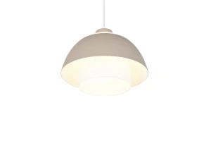 TILOS - Wisząca lampa nowoczesna 1xE27 - kolor beżowy