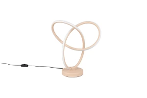 LANDO - Lampa stołowa 1xLED zintegrowany 3000K - kolor beżowy