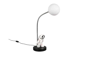 ARM - Lampka biurkowa 1xLED zintegrowany 2700K - kolor czarny