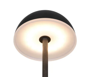 TEMBO - Lampa stołowa 1xLED zintegrowany 3000-6500K - kolor czarny