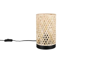 LAURENT - Lampa stołowa 1xE27 - kolor czarny