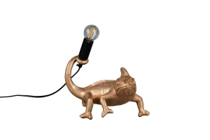 CRAWLY - Lampa stołowa 1xE14 - kolor złoty i odcienie złota