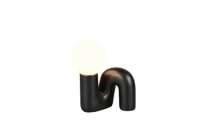 QUINN - Lampa stołowa 1xG9 - kolor czarny