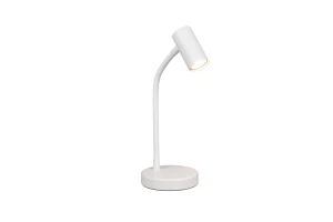 TARYN - Lampa stołowa 1xGU10 - kolor biały