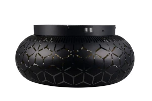 BIDAR - Lampa z wentylatorem 3xE27 - kolor złoty i odcienie złota