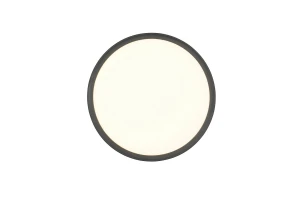 JOKO - Nowoczesna lampa sufitowa 1xLED zintegrowany 2700-6500K - kolor czarny