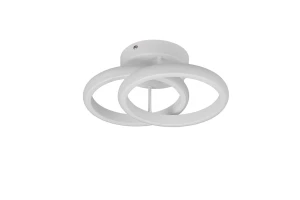 KASIA - Nowoczesna lampa sufitowa 1xLED zintegrowany 4000K - kolor biały