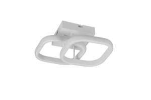 KASIA - Nowoczesna lampa sufitowa 1xLED zintegrowany 4000K - kolor biały