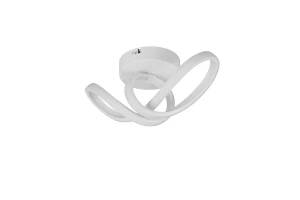 RUSA - Nowoczesna lampa sufitowa 1xLED zintegrowany 4000K - kolor biały