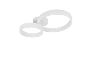 SCOPE - Nowoczesna lampa sufitowa 1xLED zintegrowany 4000K - kolor biały