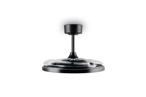 KASFJORD - Nowoczesna lampa sufitowa 1xLED zintegrowany 2700-6500K - kolor czarny