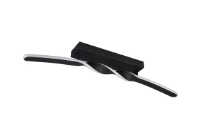 GINKO - Nowoczesna lampa sufitowa 1xLED zintegrowany 3000K - kolor czarny