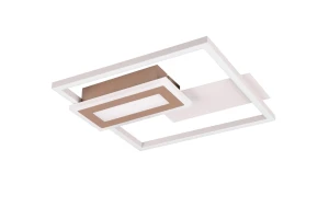 SPIRO - Nowoczesna lampa sufitowa 1xLED zintegrowany 3000K - kolor szary i odcienie szarości