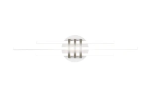 CINTO - Lampa sufitowa 1xLED zintegrowany 4000K - kolor biały